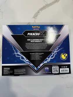Pokemon Pikachu V Box Fusion Strike Brilliant Stars 820650851179 - Image 2