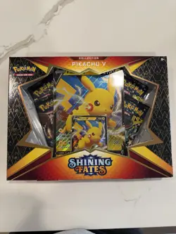 Pokemon Shining Fates Pikachu V Collection Box - Image 1