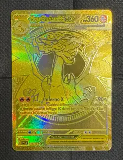 Mega Charizard X EX 130/094 Gold - Set Pokemon Fiamme Spettrali - ITA - NM/M - Image 1