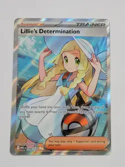 Lillie's Determination 169/132 - Mega Evolutions - Ultra Rare - Pokemon - Image 1