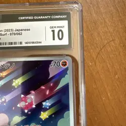 Minior Pokemon 2023 70/62 Raging Surf Art Rare Cgc 10 - Image 4