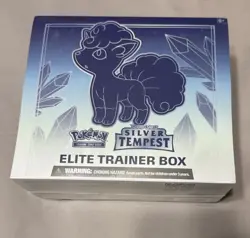 Pokemon Silver Tempest ETB Elite Trainer Box New Sealed - Image 1