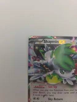 Pokemon Shaymin EX Ultra Rare XY Roaring Skies 77/108 NM - Image 2