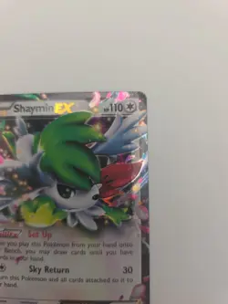 Pokemon Shaymin EX Ultra Rare XY Roaring Skies 77/108 NM - Image 3
