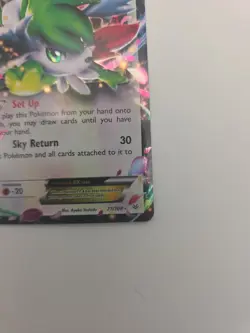 Pokemon Shaymin EX Ultra Rare XY Roaring Skies 77/108 NM - Image 4