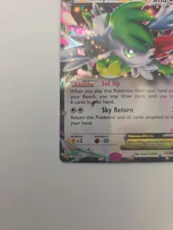 Pokemon Shaymin EX Ultra Rare XY Roaring Skies 77/108 NM - Image 5