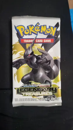 Pokemon BW Legendary Treasures empty pack. No Cards!!! - Image 1