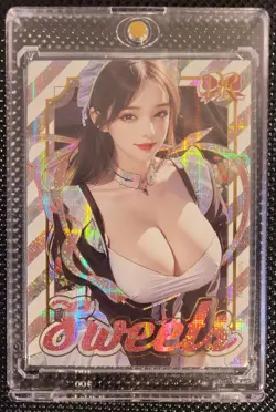 Goddess Story Pink Goddess Feast 5 Anime Waifu Card DR Sweets - Image 1