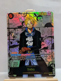 Sabo Manga Alt Rare High Quality Custom Card One Piece OP13-120 - Image 1