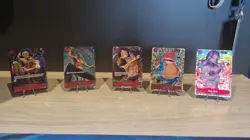 One Piece Card Game Chinese 1st Anniversary Luffy Zoro Sanji Robin Chopper Set - Image 1