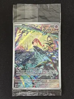 Pokemon TCG Paradox Rift Sealed Scream Tail Black Star Promo Card 065 - Image 1