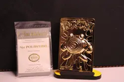 1999 Poliwhirl #61 Gold Bar Card Limited Edition Burger King Gold Plated Pokemon - Image 2