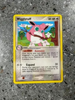 Pokemon TCG Cards Wigglytuff 52/112 FireRed & LeafGreen FRLG Uncommon NM - Image 1