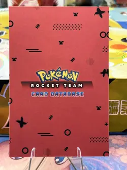 Pokemon * Mimikyu * Cracked Ice Holo Team Rocket Card Database Set - Image 2