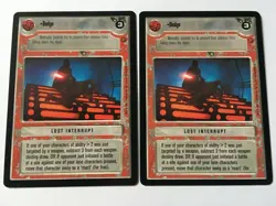 Star Wars CCG Cloud City Complete 180 Card Set NM/LP Both Versions Dodge + Bonus - Image 4