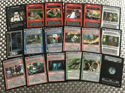 Star Wars CCG 77 Endor + 64 Death Star II Common/Uncommon Cards + Rule Booklet - Image 4