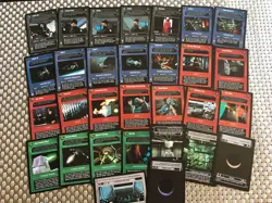 Star Wars CCG 77 Endor + 64 Death Star II Common/Uncommon Cards + Rule Booklet - Image 5