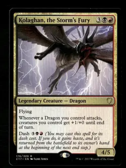 Kolaghan, the Storm's Fury Commander 2017 #176 Magic the Gathering - Image 1