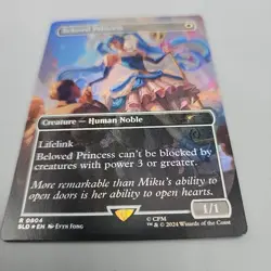 Beloved Princess Foil Miku Secret Lair Drop SLD R 804 MTG NM - Image 4