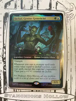 MTG Jackal, Genius Geneticist (Extended Art, Foil) - Marvel's Spider-Man (SPM) - Image 1
