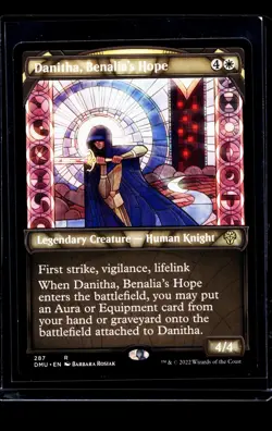 MTG Magic The Gathering DMU Dominaria United Showcase #287 Danitha Benalias Hope - Image 1