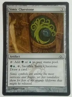 MTG Simic Cluestone, Dragon's Maze 145/156 [NEAR MINT] Artifact Magic Gathering - Image 1