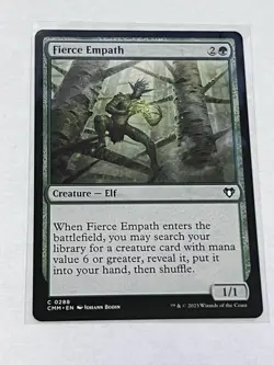 Fierce Empath Commander Masters #288 MTG - Image 1