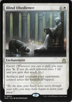 MTG Blind Obedience (9) | NM | Ravnica Remastered {RVR} - Image 1