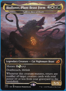 Biollante, Plant Beast Form / Nethroi, Apex of Death (Godzilla) Ikoria NM 507480 - Image 1