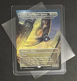 MtG ‘Mothra, Supersonic Queen’ 371 (Luminous Broodmoth) Ikoria WotC 2020 NM - Image 1