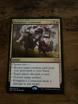 x1 Kolaghan's Command R MTG Commander: Modern Horizons 3 M/NM, English - Image 1