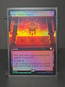 MTG Magic The Gathering Avatar Fire Nation Palace Foil! - Image 1