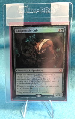 x1 Badgermole Cub (Foil) #167 MTG Avatar: The Last Airbender - #167 - Image 4