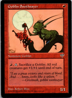 Goblin Soothsayer - Magic: The Gathering - Mirage Regular - Image 1