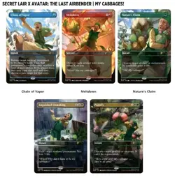 PRESALE MTG Secret Lair NON-FOIL Avatar: The Last Airbender My Cabbages! - Image 2