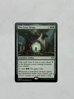 The Great Henge #294 Commander Masters set P r o x y High Quality - Image 1