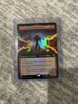 Electro, Assaulting Battery (Extended Art) Marvel's Spider-Man Foil - Image 1