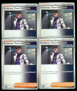 Pokemon PROFESSOR TURO'S SCENARIO 171/182 Paradox Rift - - MINT 4X - Image 1