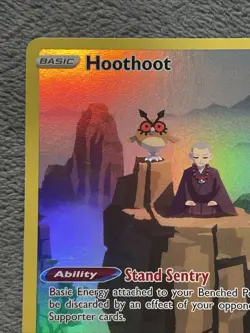 Hoothoot TG12/TG30 Trainer Gallery Full Art Rare Holo Pokemon Card Astral Radian - Image 3