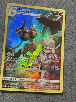 Kleavor TG08/TG30 Trainer Gallery Full Art Rare Pokemon Card Holo Astral Radianc - Image 2