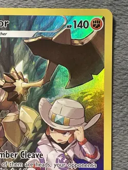 Kleavor TG08/TG30 Trainer Gallery Full Art Rare Pokemon Card Holo Astral Radianc - Image 5