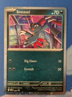 Sneasel - MEP 020 - Black Star Promo - Phantasmal Flames - NM/M - Pokemon TCG - Image 1