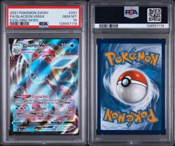 Pokemon TCG Glaceon VMAX Evolving Skies 041/203 PSA 10 - Image 5