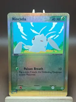 eReader HP Pokemon TCG Nincada EX Dragon 66/97 Reverse Holo - Image 1