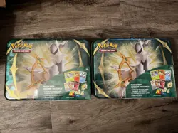 Pokemon TCG Arceus Spring 2022 Collector's Chest Lunchbox 2 Tins New Sealed - Image 1
