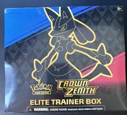 Pokemon TCG Crown Zenith Elite Trainer Box ETB New Sealed - Image 1