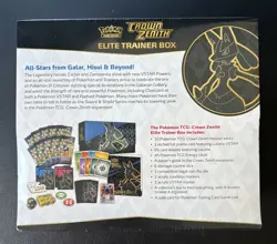 Pokemon TCG Crown Zenith Elite Trainer Box ETB New Sealed - Image 2
