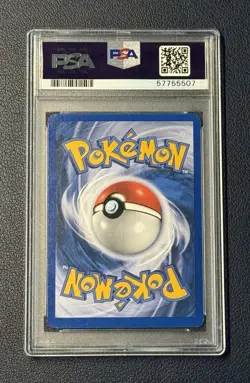 1999 Pokemon Fossil Unlimited Gengar 5/62 Holo Rare PSA 9 - Image 2