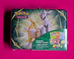 Pokemon 2022 Spring ARCEUS COLLECTORS CHEST LUNCH BOX FACTORY SEALED NEW - Image 1