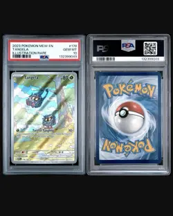 2023 POKEMON MEW EN-151 ILLUSTRATION RARE #178 TANGELA PSA 10 - Image 2
